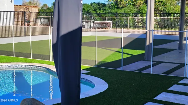 a view of large parking space