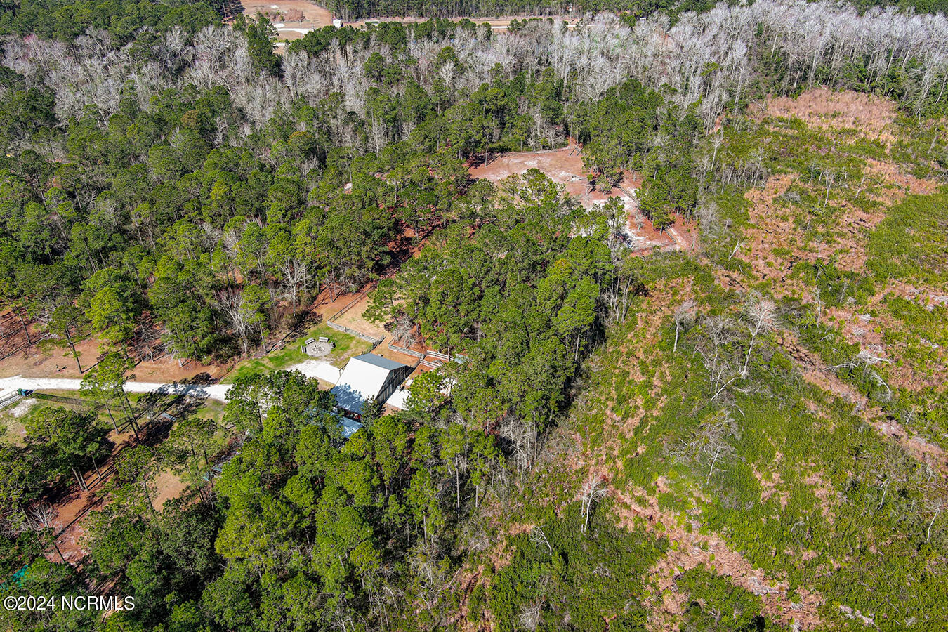171 Stump Sound Church Road Holly Ridge, NC 28445 - Photo 108 of 111 Aerial view