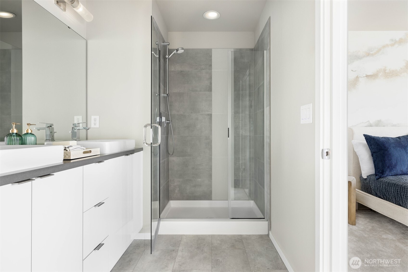 3623 Grace Avenue Carnation, WA 98014 - Photo 6 of 12 a bathroom with a sink and a mirror