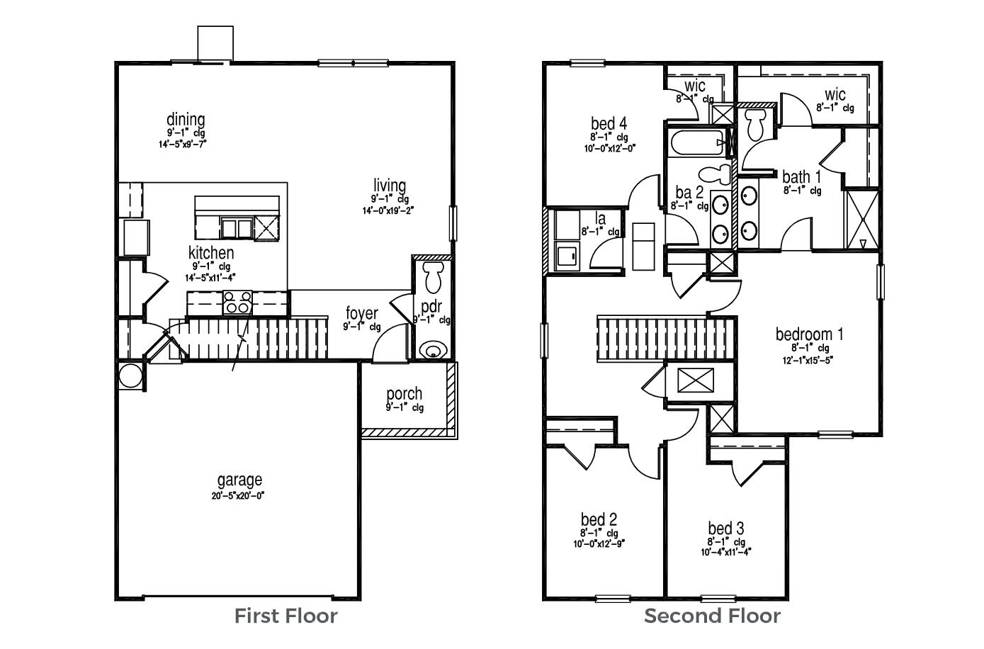 448 Cedarview Road Summerville, SC 29486 - Photo 35 of 35 Aisle Floorplan