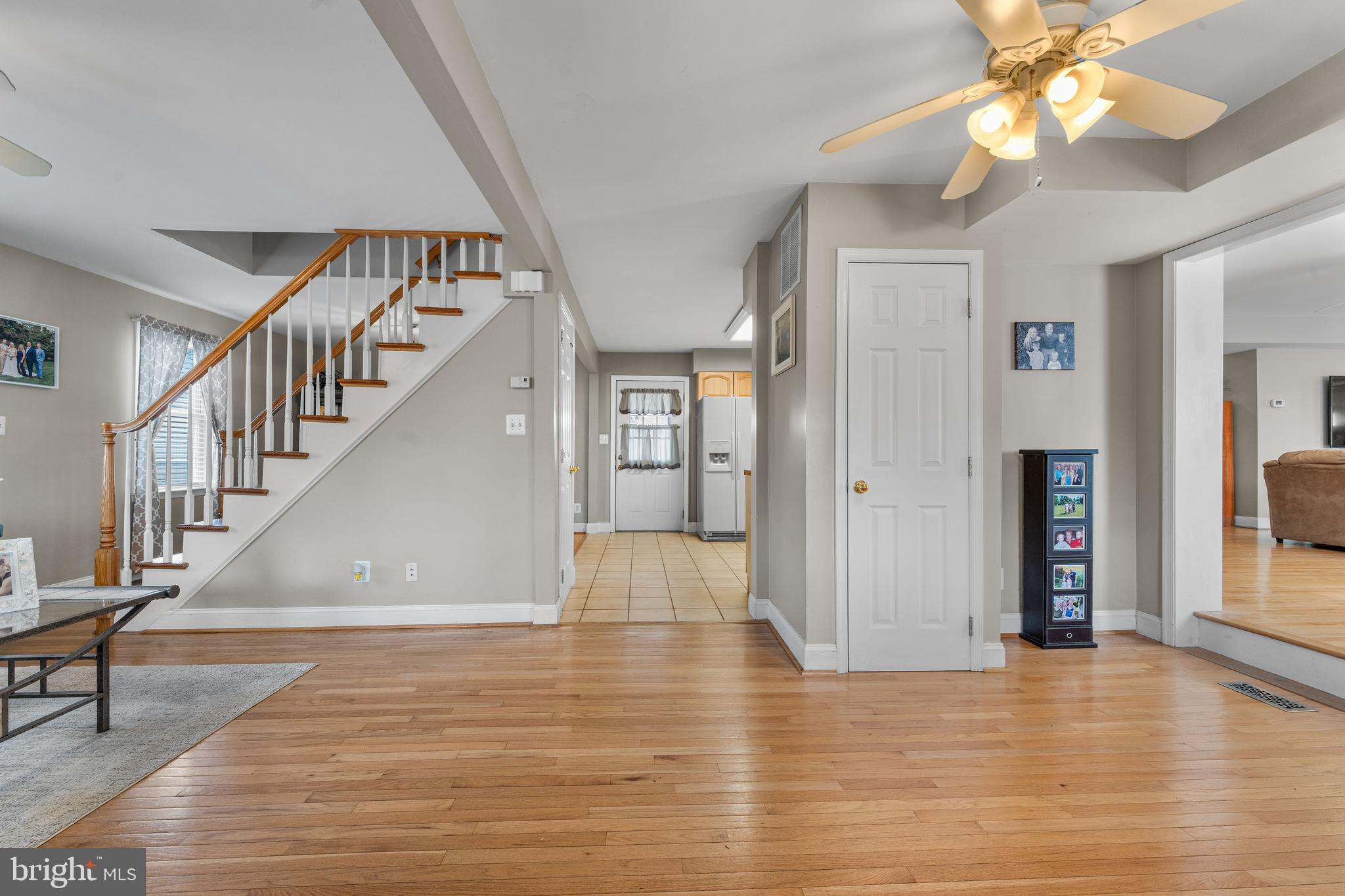 910 Hilltop Road Curtis Bay, MD 21226 - Photo 4 of 28 a view of entryway and hall with wooden floor