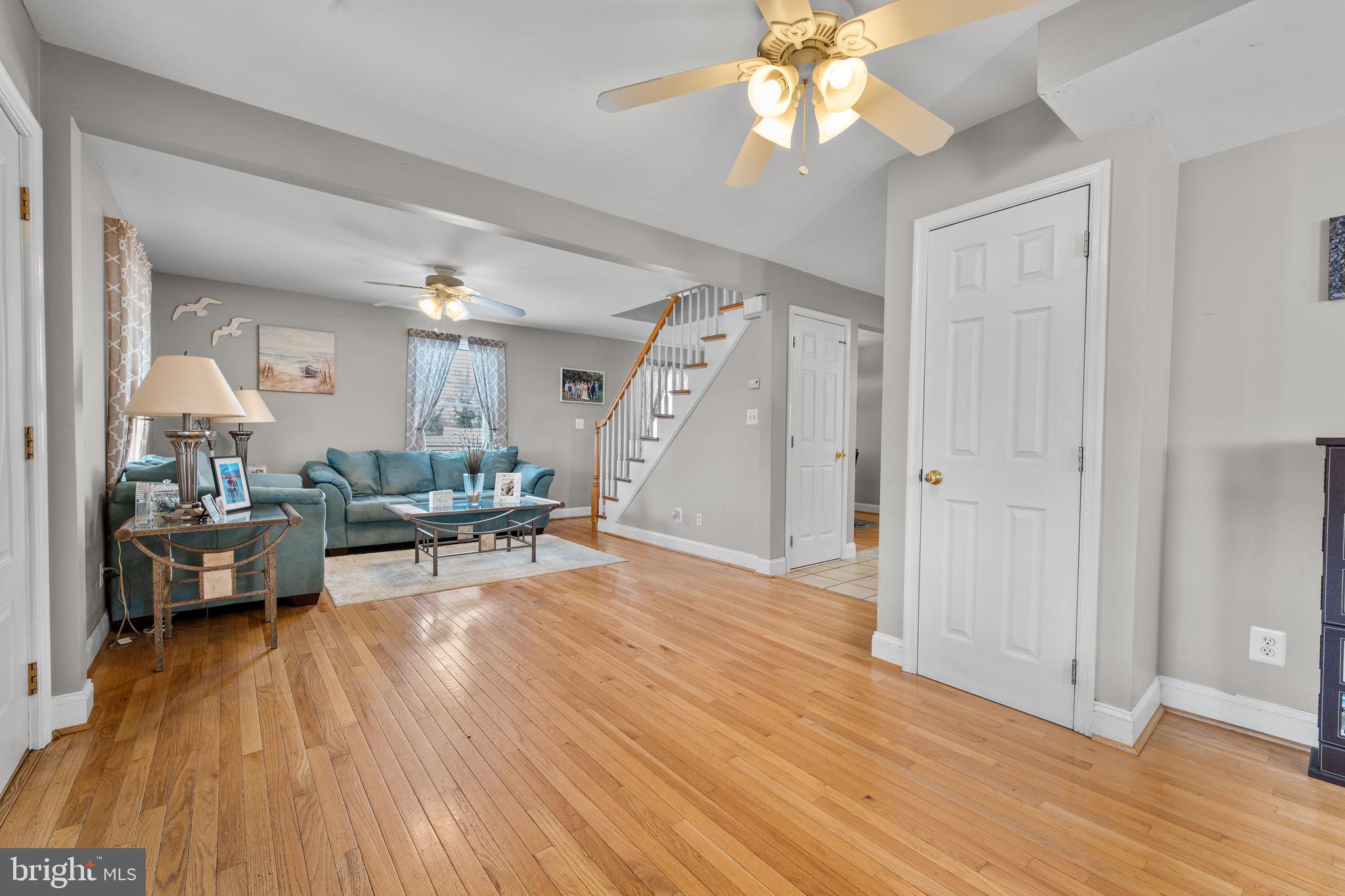 910 Hilltop Road Curtis Bay, MD 21226 - Photo 5 of 28 a living room with furniture and a wooden floor