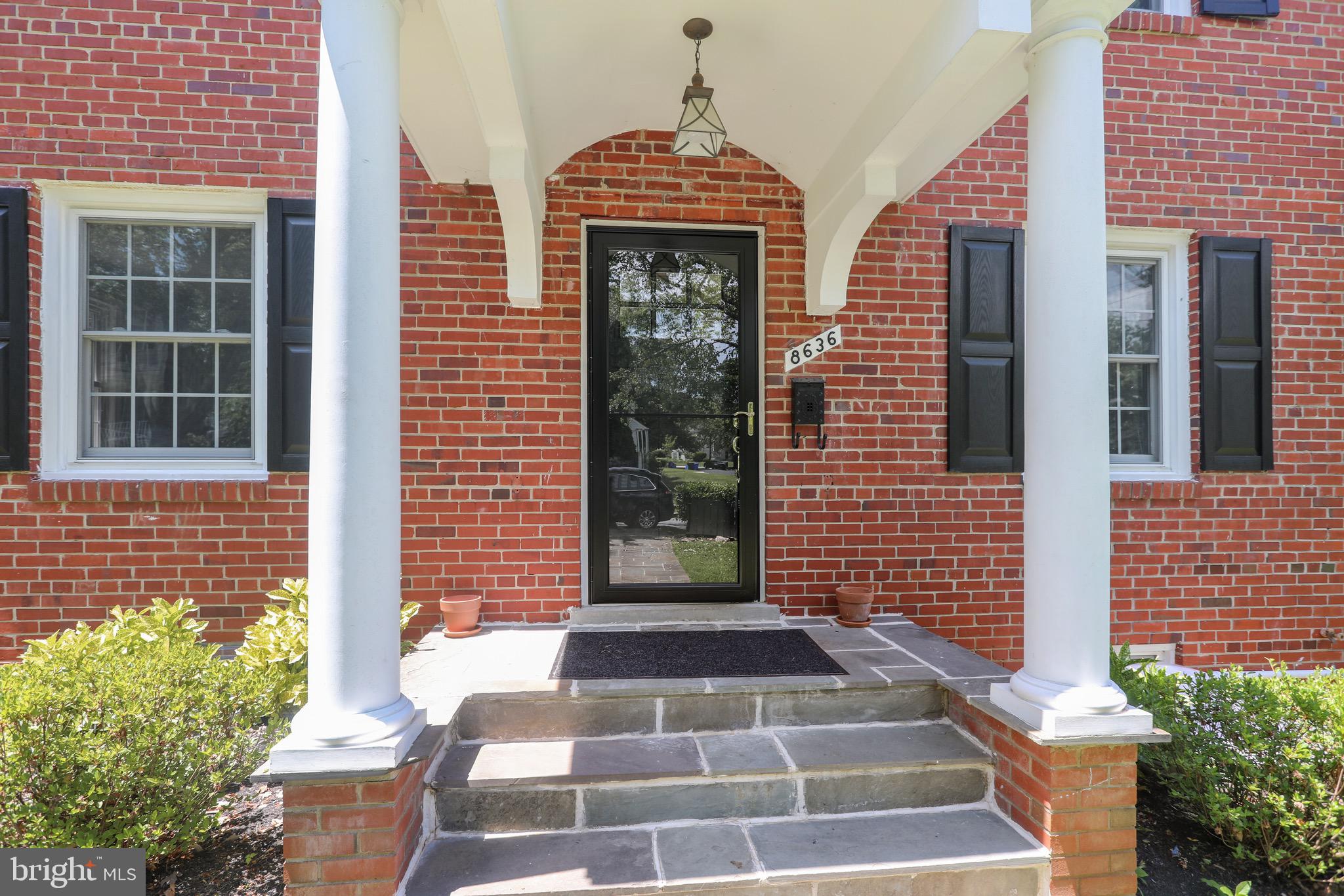 8636 Melwood Road Bethesda, MD 20817 - Photo 3 of 36 Flagstone Front Walk
