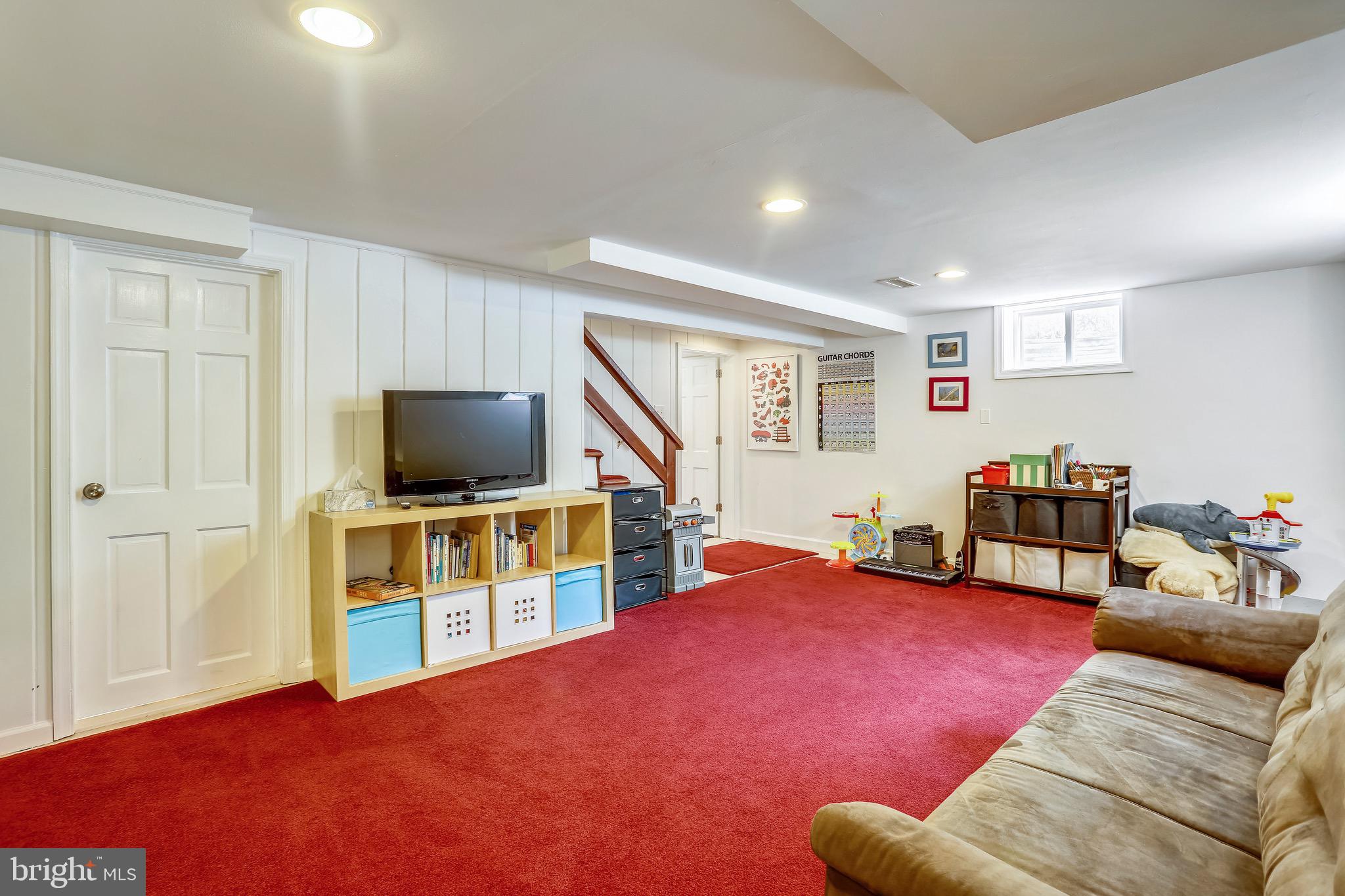 8636 Melwood Road Bethesda, MD 20817 - Photo 29 of 36 Lower Level Recreation Room