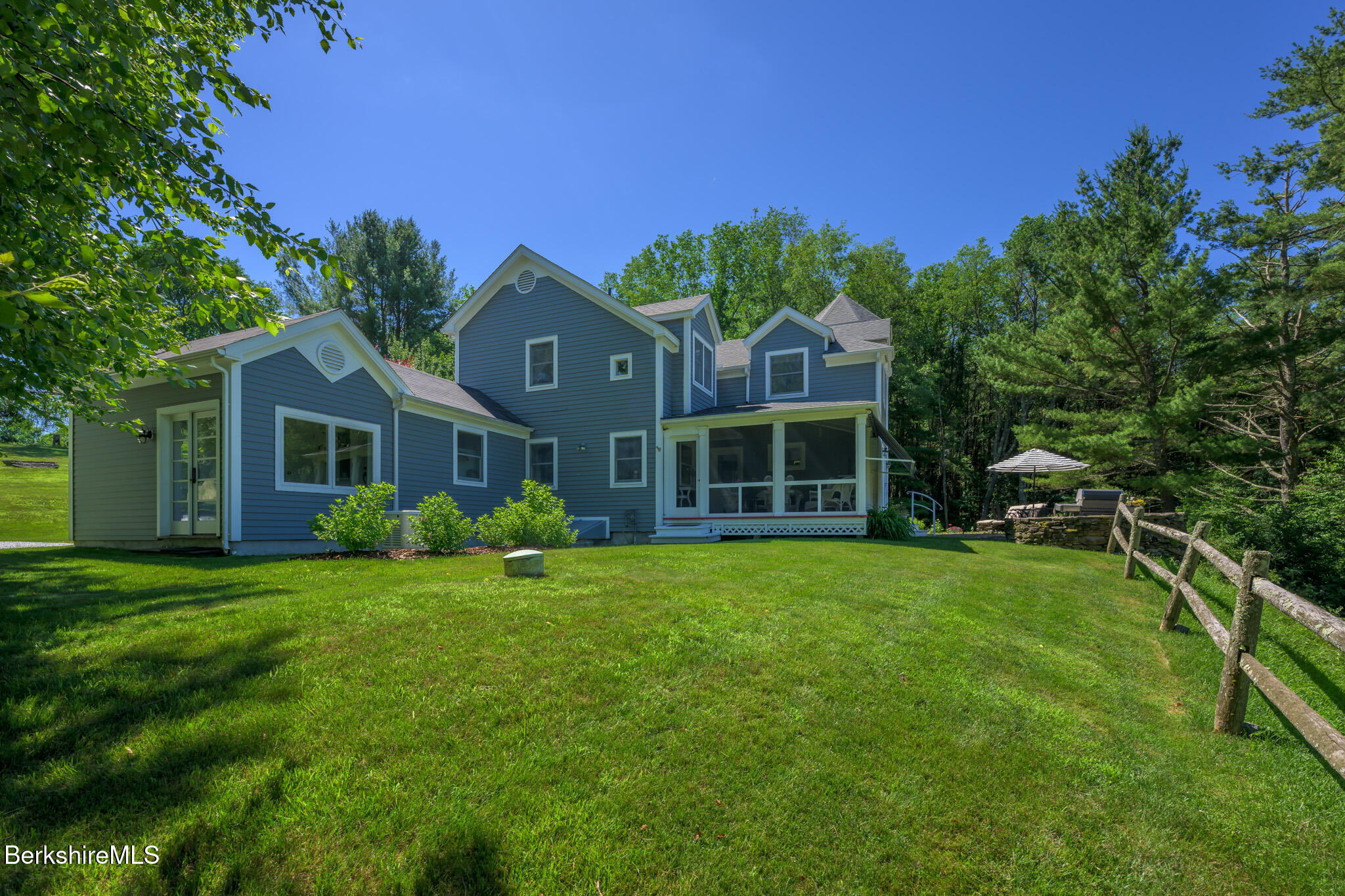 176 West Center Road West Stockbridge, MA 01266 - Photo 56 of 57 a front view of a house with a yard