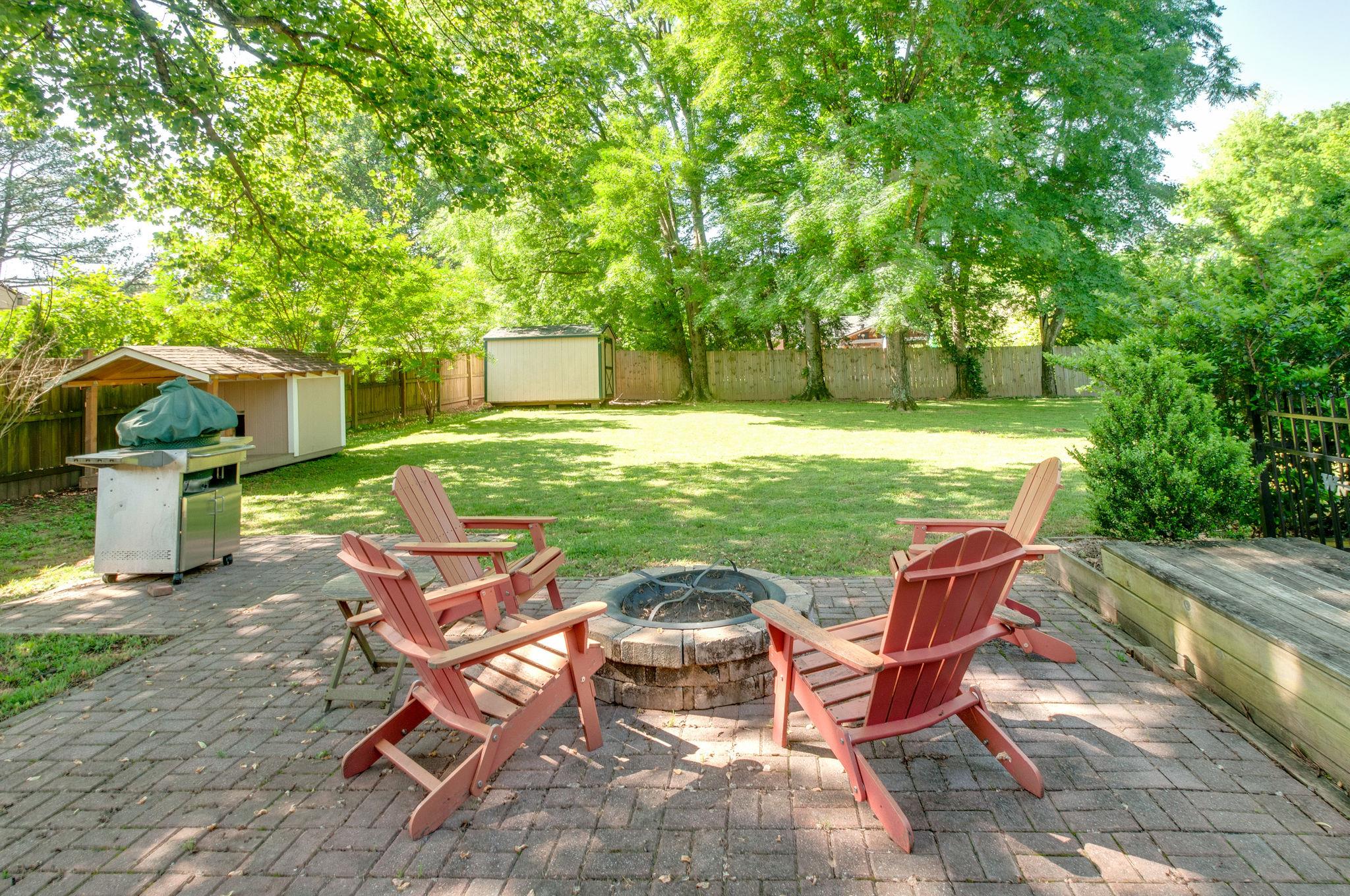 521 Hogan Road Nashville, TN 37220 - Photo 24 of 27 Patio with firepit