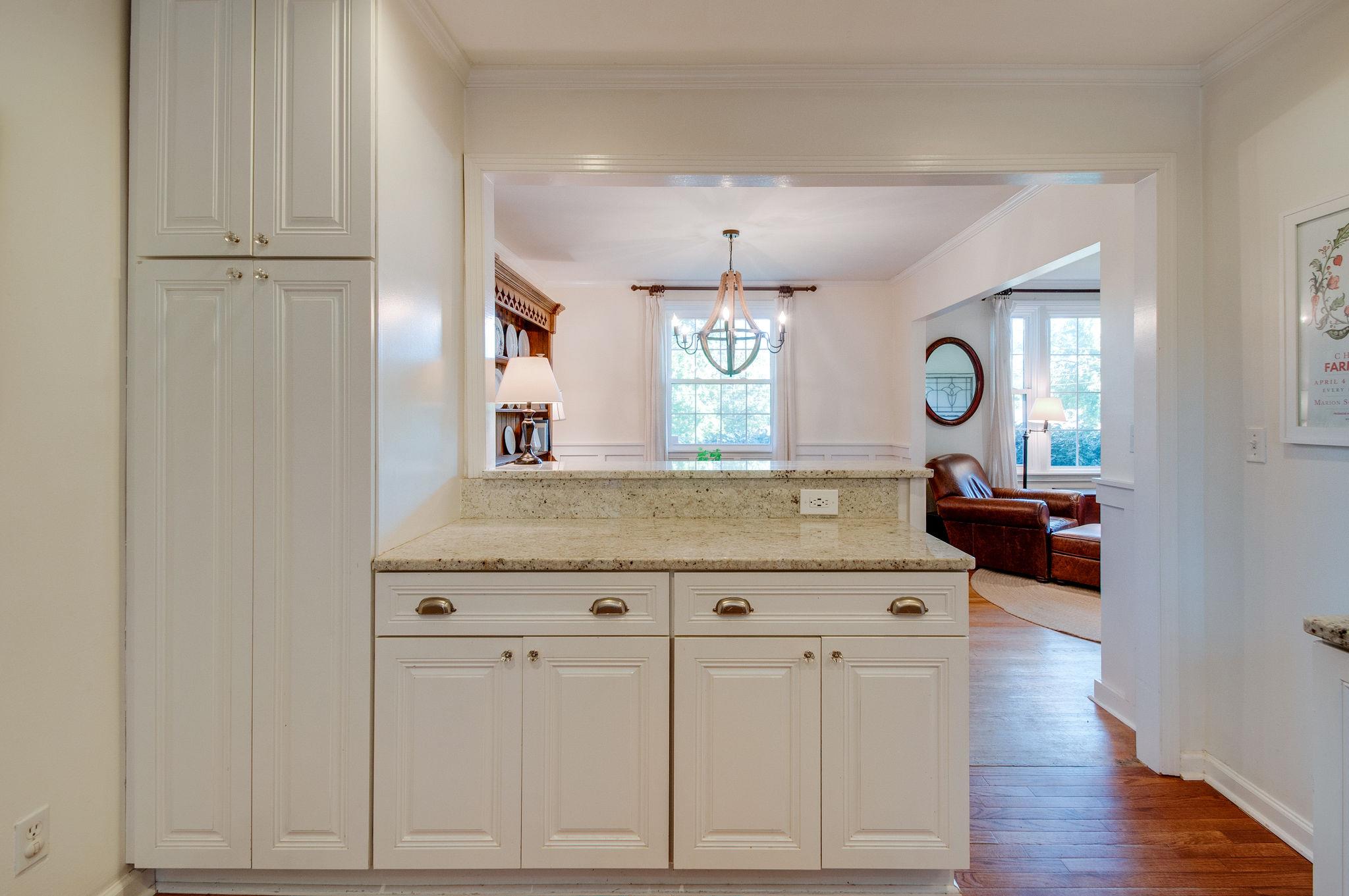 521 Hogan Road Nashville, TN 37220 - Photo 9 of 27 Kitchen bar area looking into Dining Room
