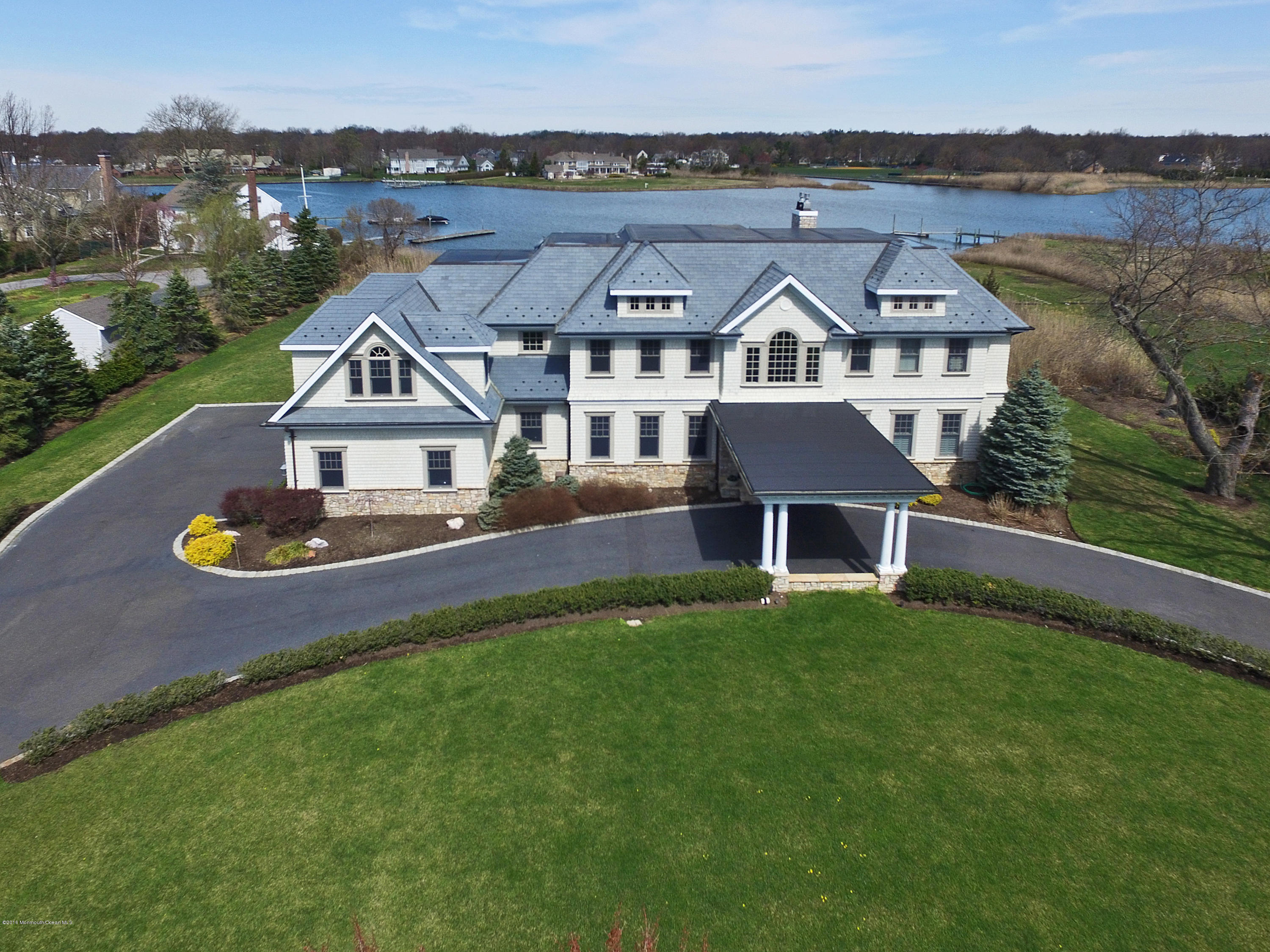 501 Little Silver Point Road Little Silver, NJ 07739 - Photo 35 of 39 Elevated view from street