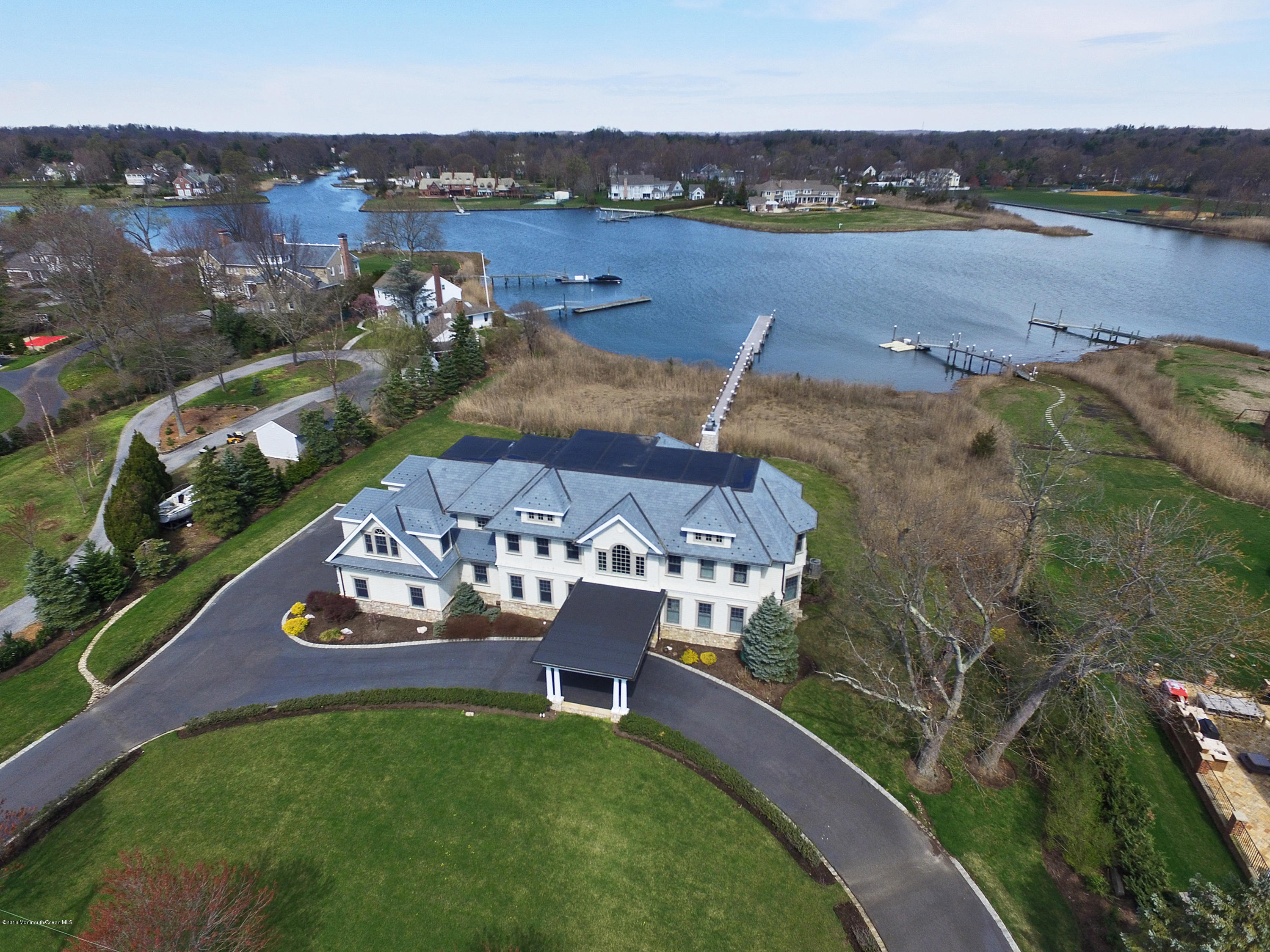 501 Little Silver Point Road Little Silver, NJ 07739 - Photo 36 of 39 Elevated view