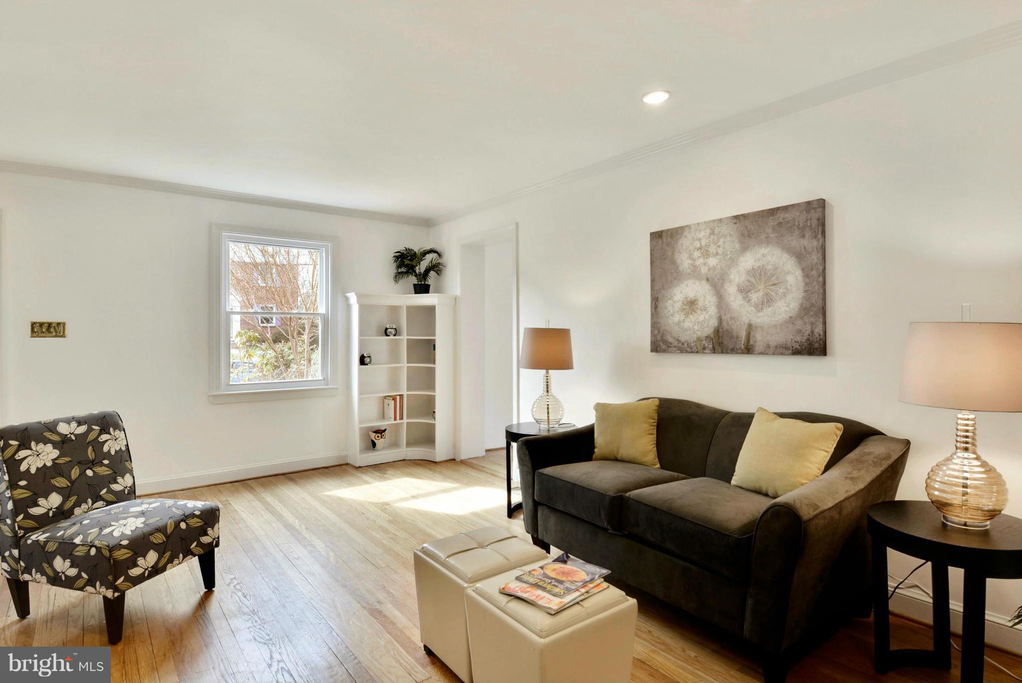 10021 Raynor Road Silver Spring, MD 20901 - Photo 3 of 30 a living room with furniture and wooden floor