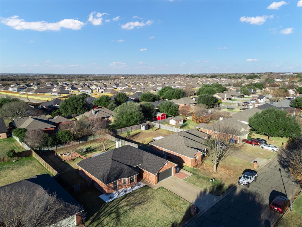 10512 Whitney Trace Drive Waco, TX 76708 - Photo 26 of 36 an aerial view of a house with outdoor space