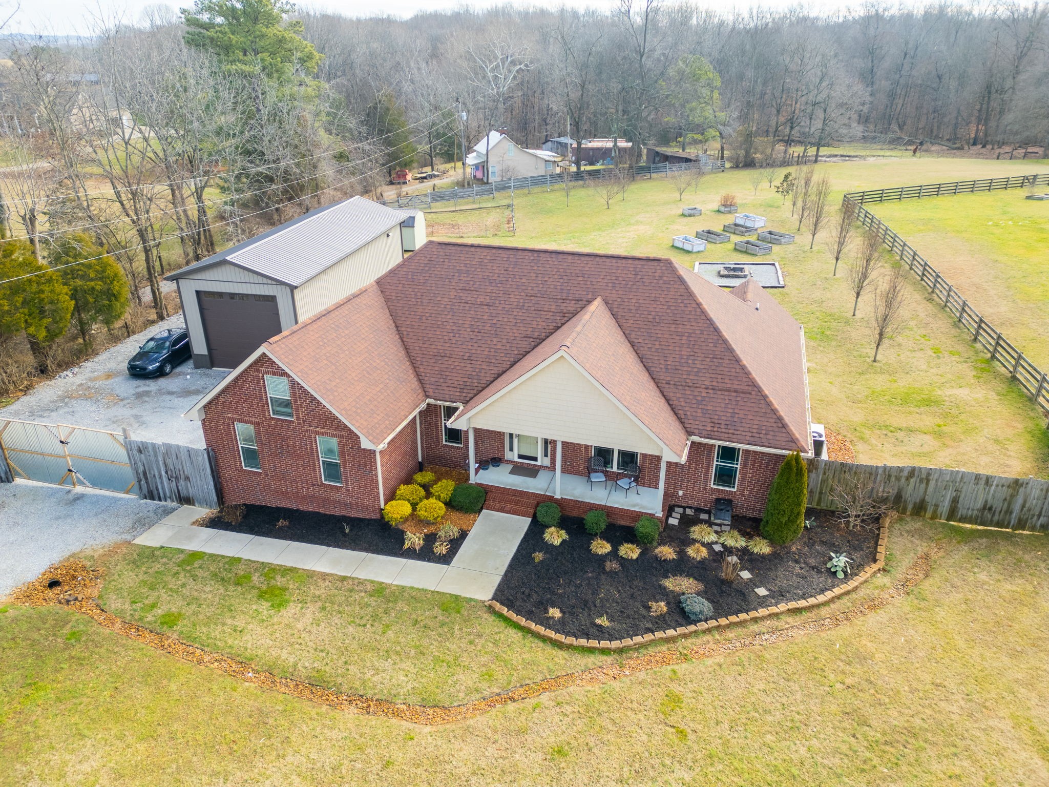 8930 New Chapel Road Springfield, TN 37172 - Photo 5 of 57 a view of a swimming pool with a lounge chairs