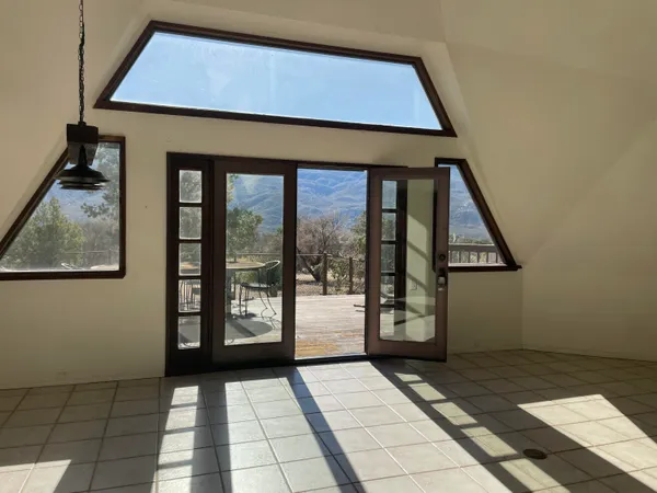 a house view with a outdoor space