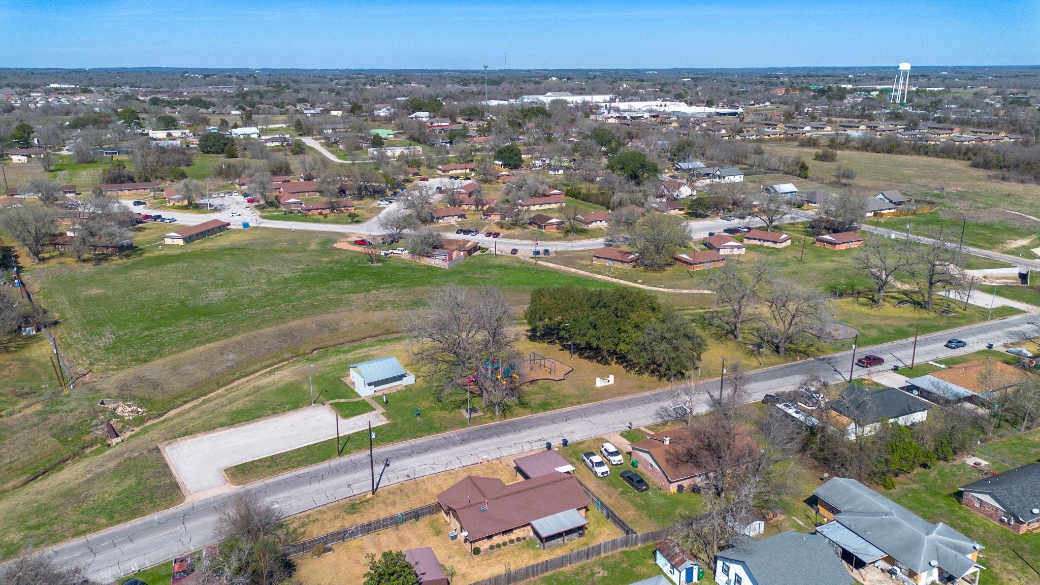 0 Pleasant View Avenue Brenham, TX 77833 - Photo 2 of 9 an aerial view of a city