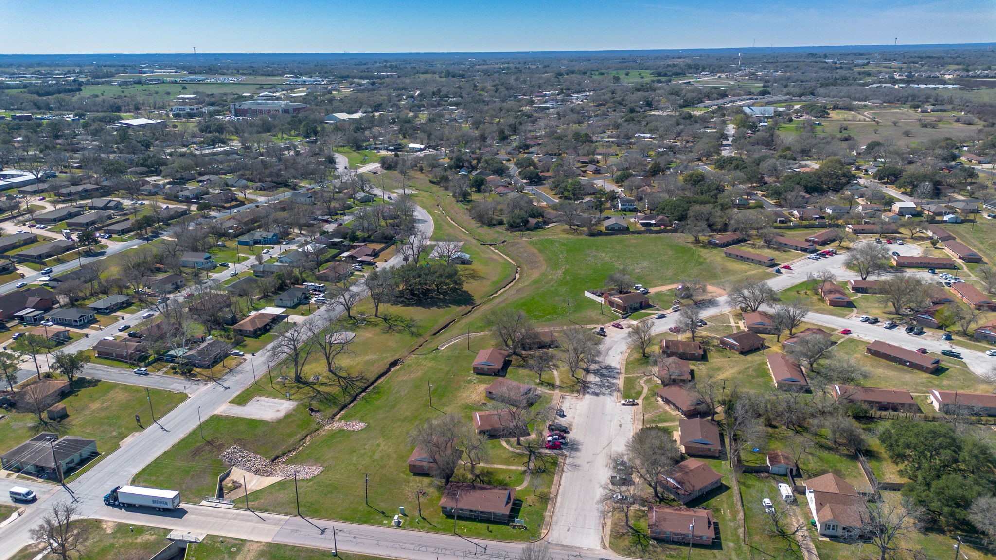 0 Pleasant View Avenue Brenham, TX 77833 - Photo 4 of 9 an aerial view of multiple house