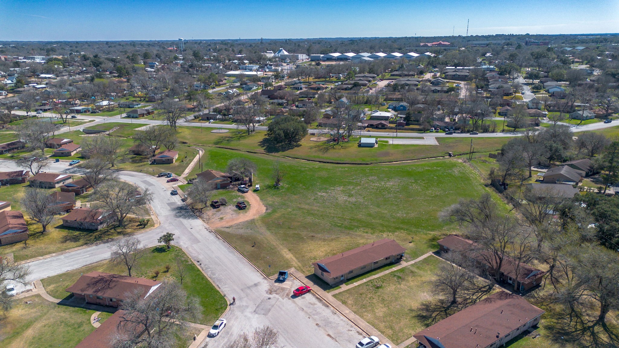 0 Pleasant View Avenue Brenham, TX 77833 - Photo 9 of 9 an aerial view of a house with a yard