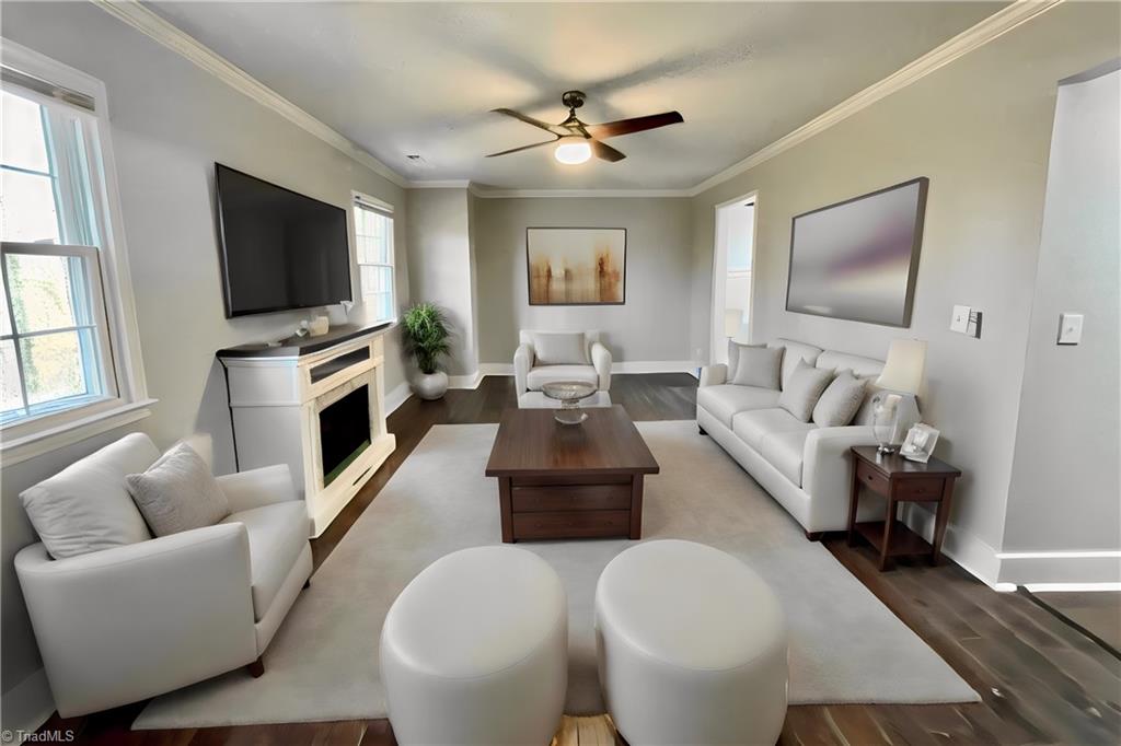 Living Room on Main *Virtual Staged