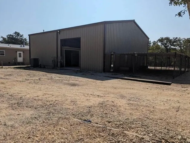 a view of wooden fence