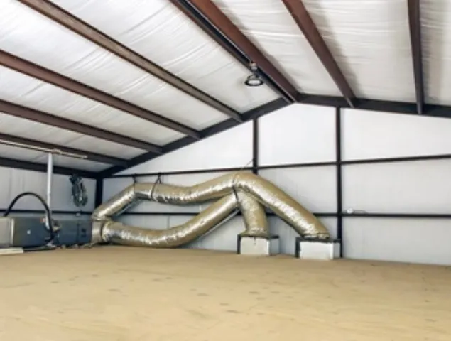 an aerial view of house with yard