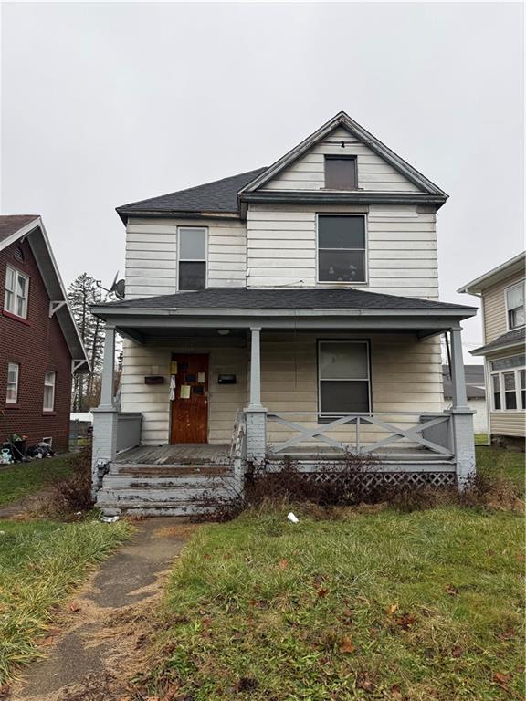 204 Cedar Avenue Sharon, PA 16146 - Photo 2 of 8 a front view of a house with a yard