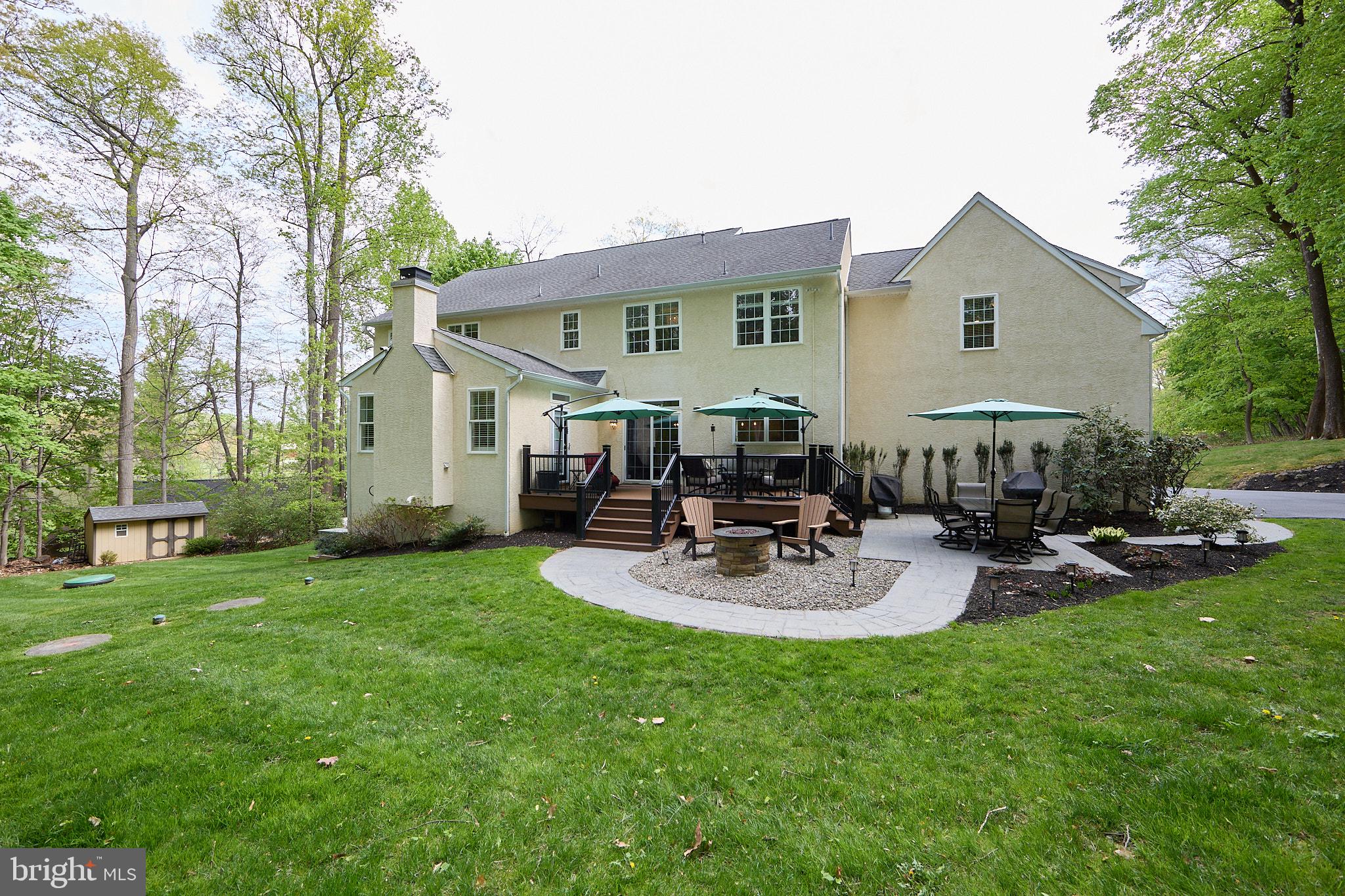 661 St Matthews Road Chester Springs, PA 19425 - Photo 57 of 64 Serene backyard retreat in nature.
