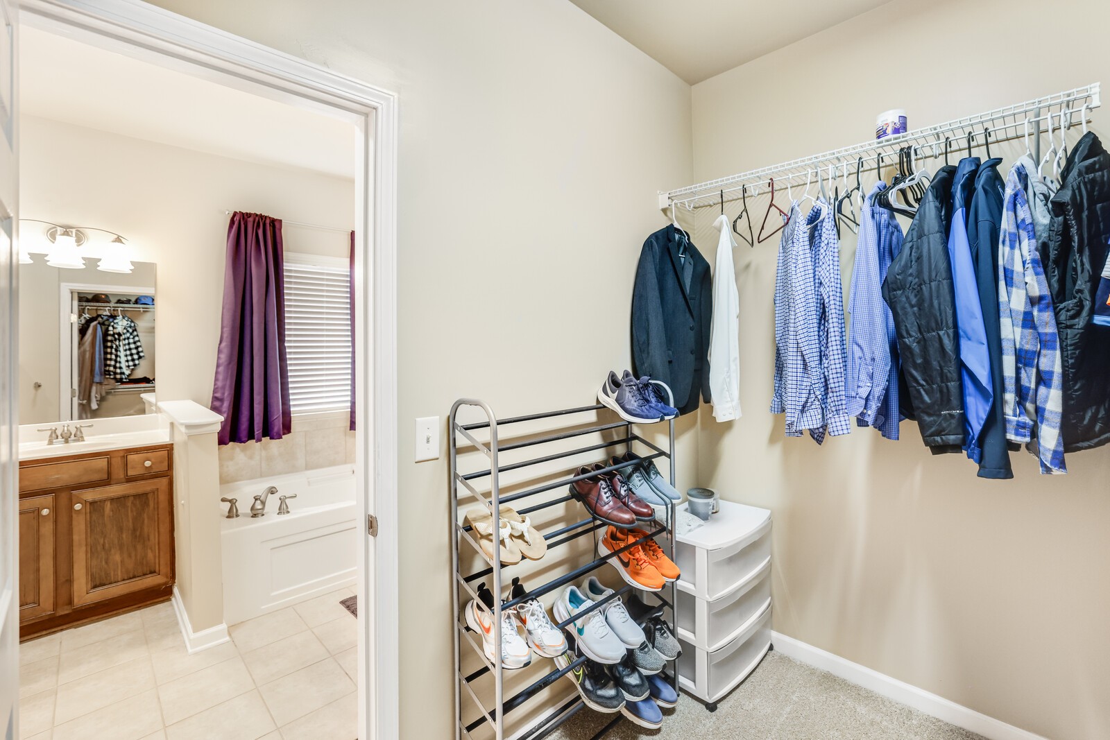 5239 New John Hagar Road Hermitage, TN 37076 - Photo 36 of 70 a view of walk in closet with clothes