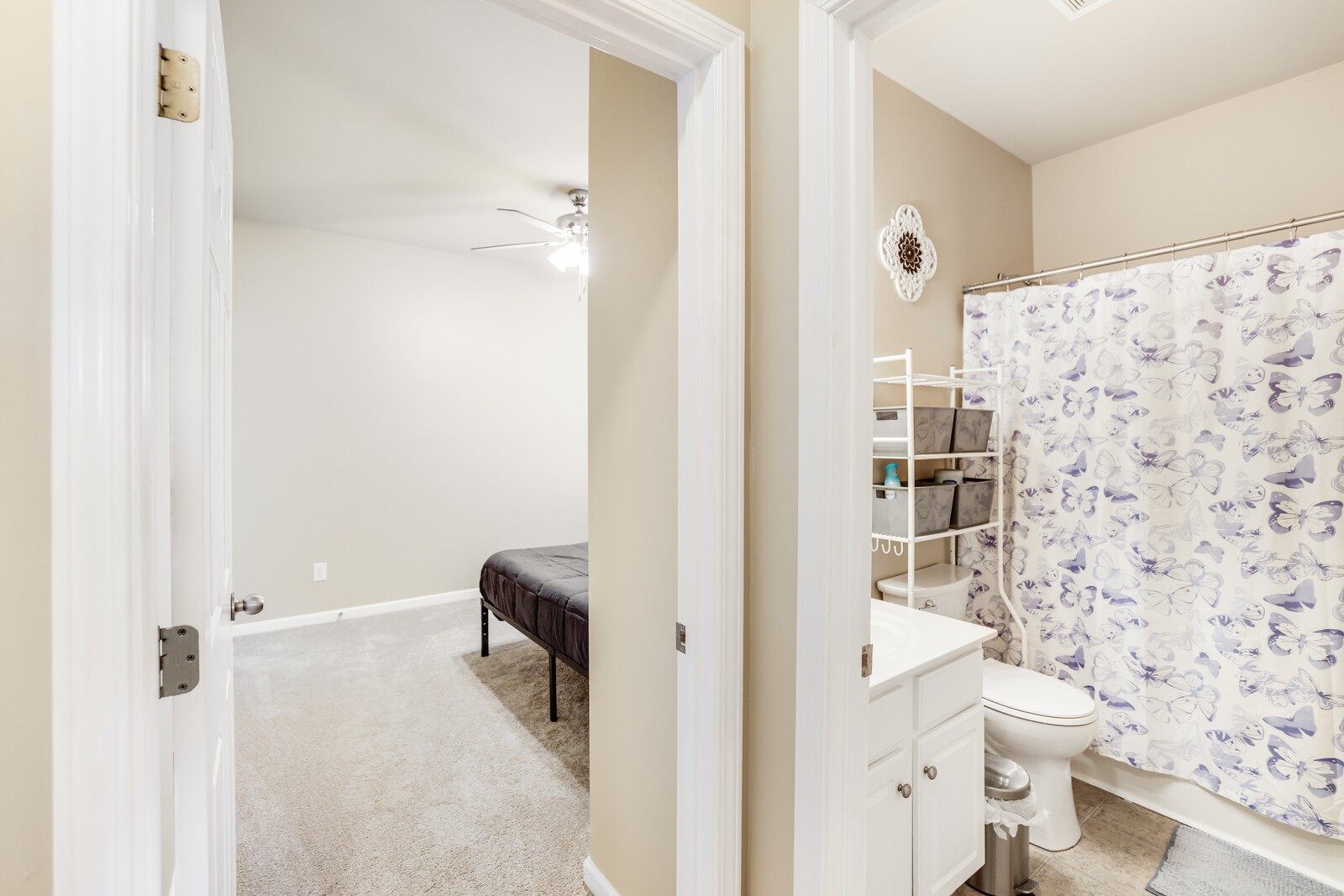 5239 New John Hagar Road Hermitage, TN 37076 - Photo 37 of 70 a bathroom with a toilet and a shower