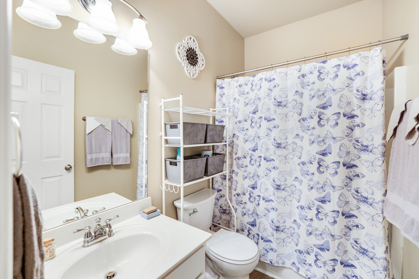 5239 New John Hagar Road Hermitage, TN 37076 - Photo 38 of 70 a bathroom with a sink toilet and shower
