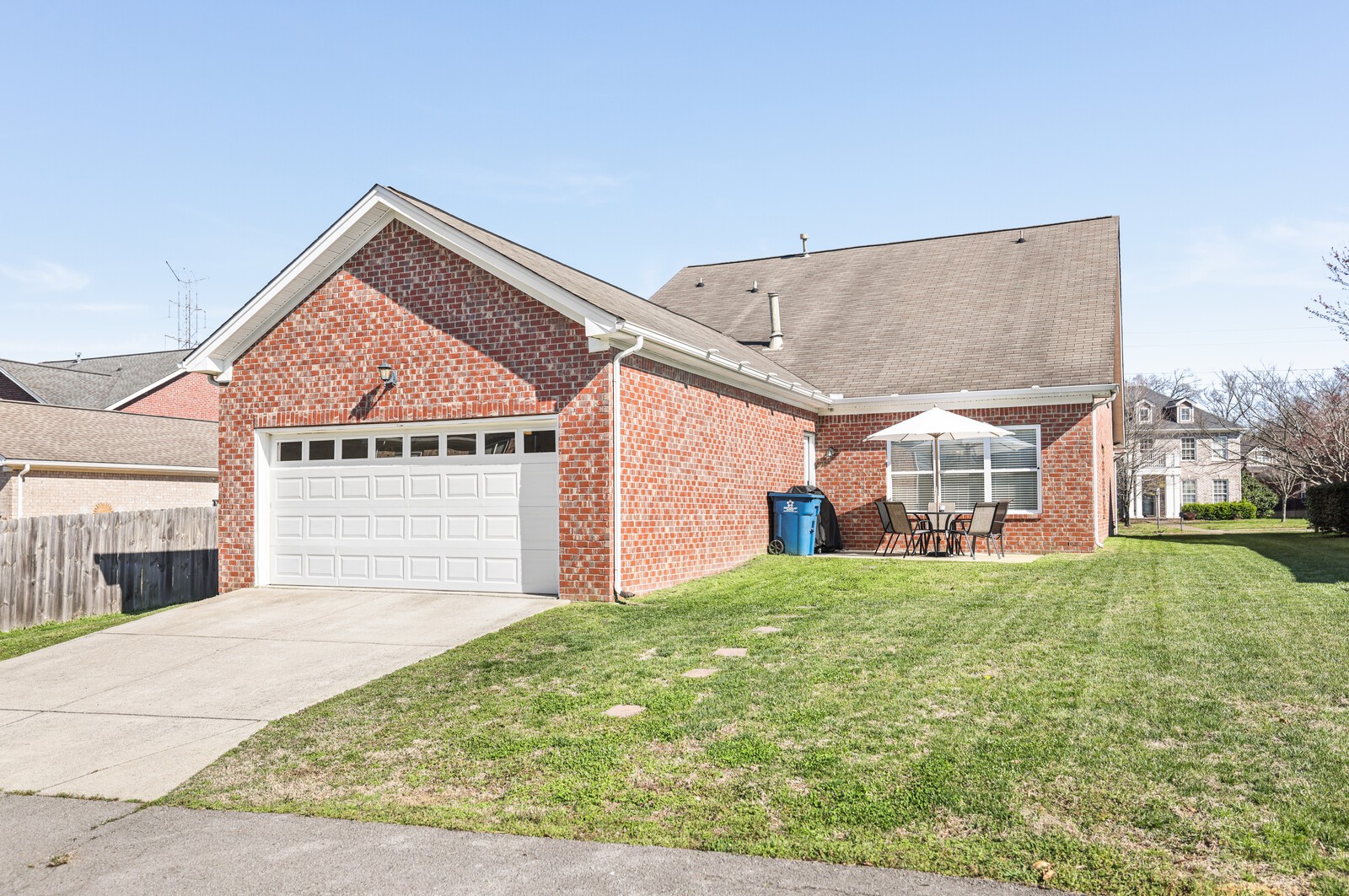 5239 New John Hagar Road Hermitage, TN 37076 - Photo 58 of 70 a view of a house with a yard and garage
