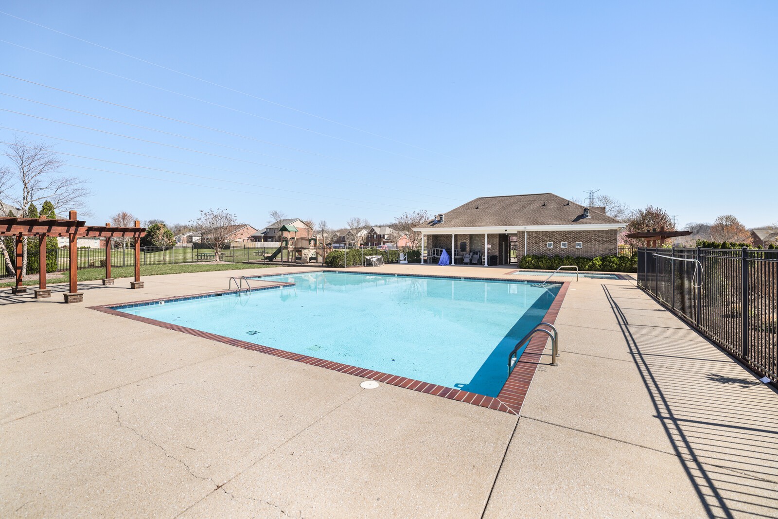 5239 New John Hagar Road Hermitage, TN 37076 - Photo 67 of 70 a view of a swimming pool with a lounge chair