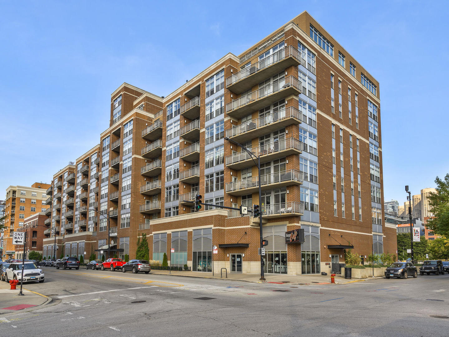 111 South Morgan Street, Unit 811 Chicago, IL 60607 - Photo 1 of 21 a view of a building with a street