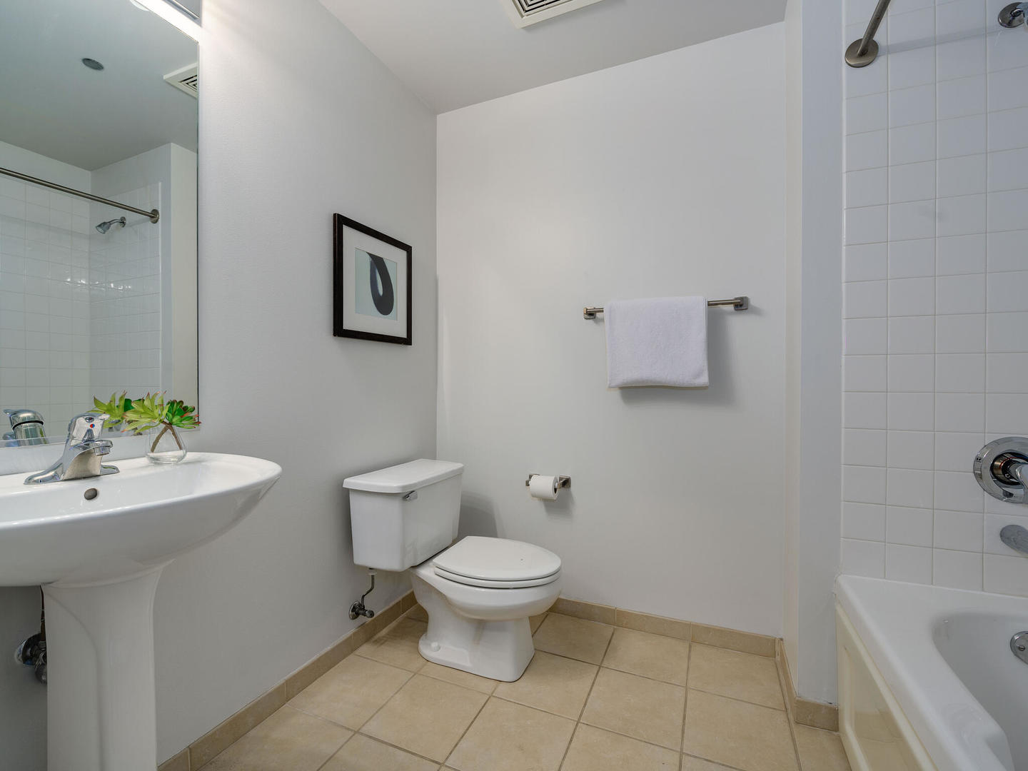 111 South Morgan Street, Unit 811 Chicago, IL 60607 - Photo 18 of 21 a bathroom with a sink a toilet and shower
