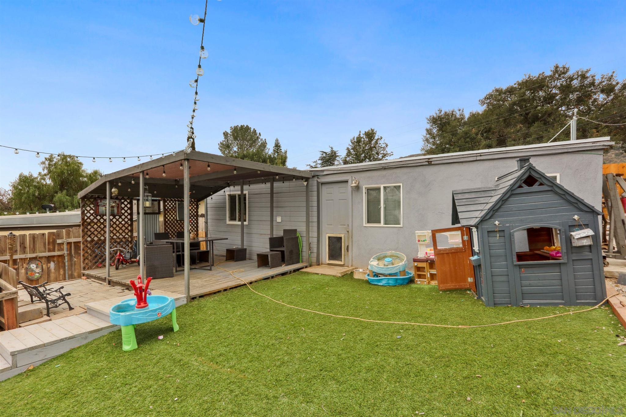 8521 Gaena Road Lakeside, CA 92040 - Photo 19 of 27 a front view of a house with patio