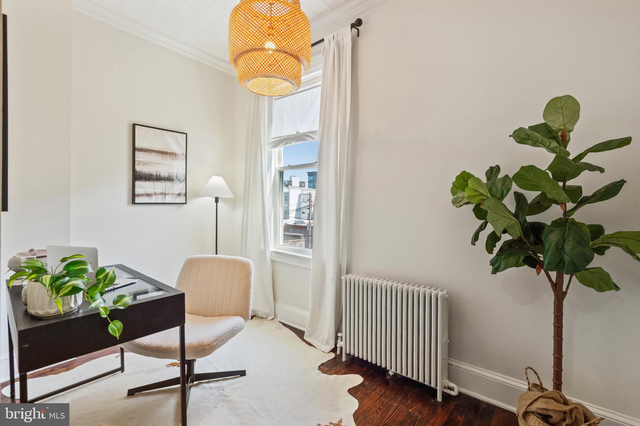705 7th Street Northeast Washington, DC 20002 - Photo 31 of 48 a view of living room with furniture and a potted plant