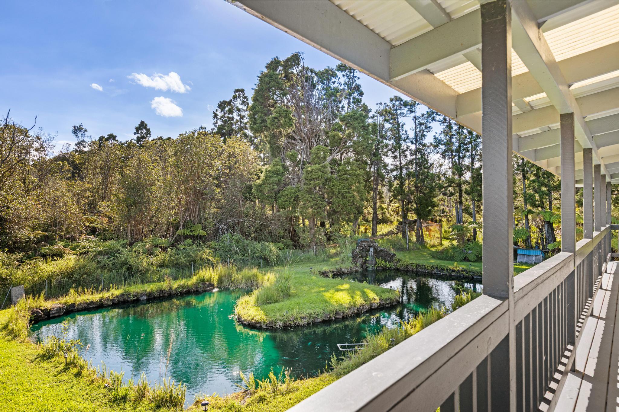 18-4565 Makaala Rd Mountain View Mountain View, HI 96771 - Photo 16 of 25 a view of a lake from a balcony
