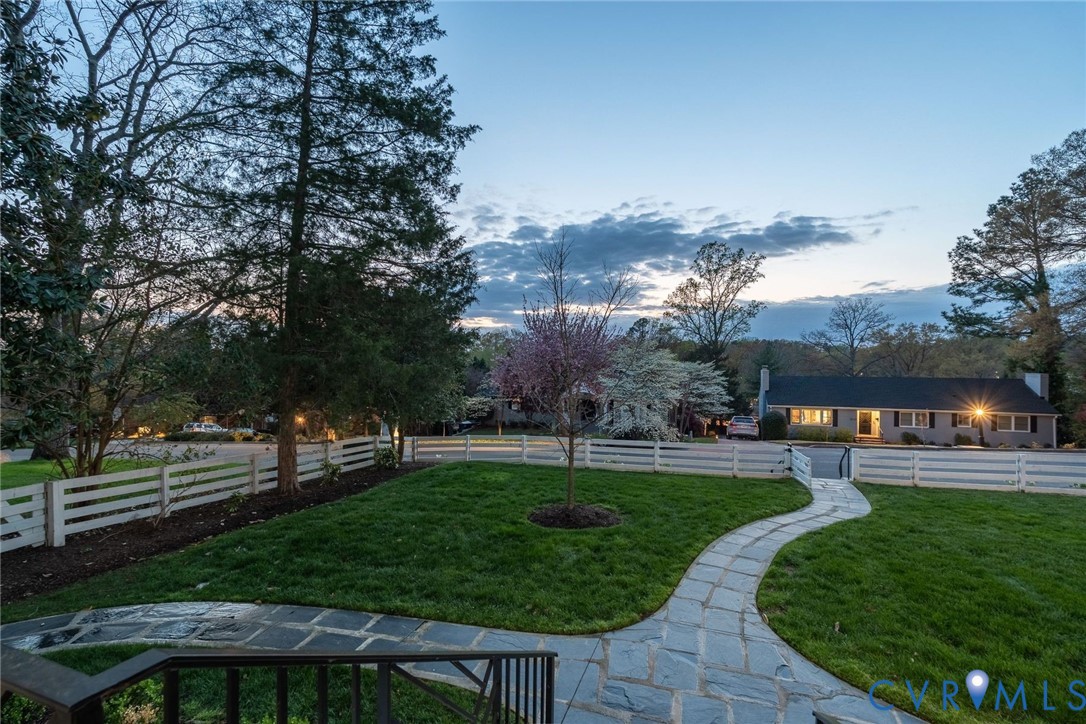 509 Gardiner Road Henrico, VA 23229 - Photo 40 of 42 The view as the day winds down, with the front yar