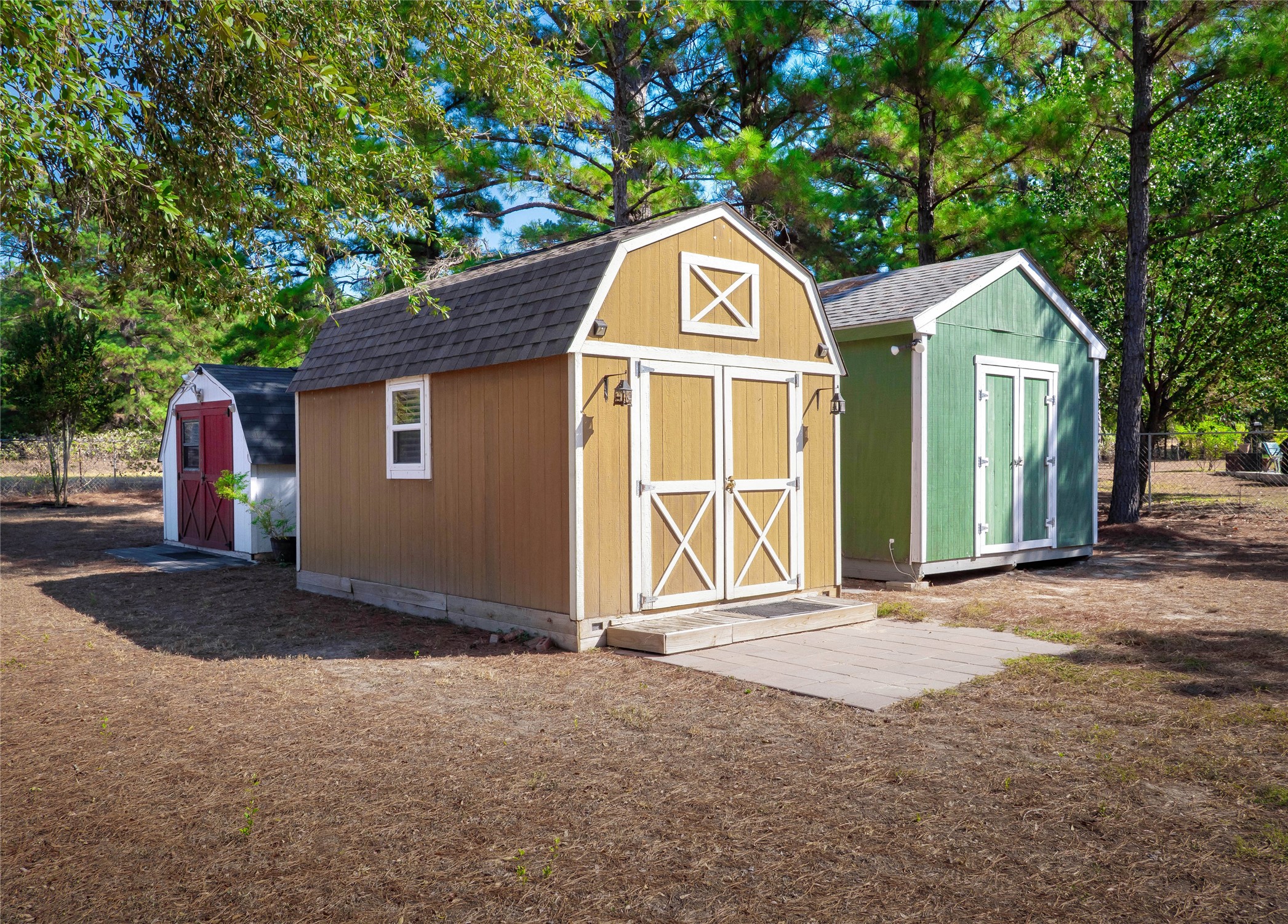 228 Old Firetower Road Bastrop, TX 78602 - Photo 33 of 40 a front view of a house with a yard and garage