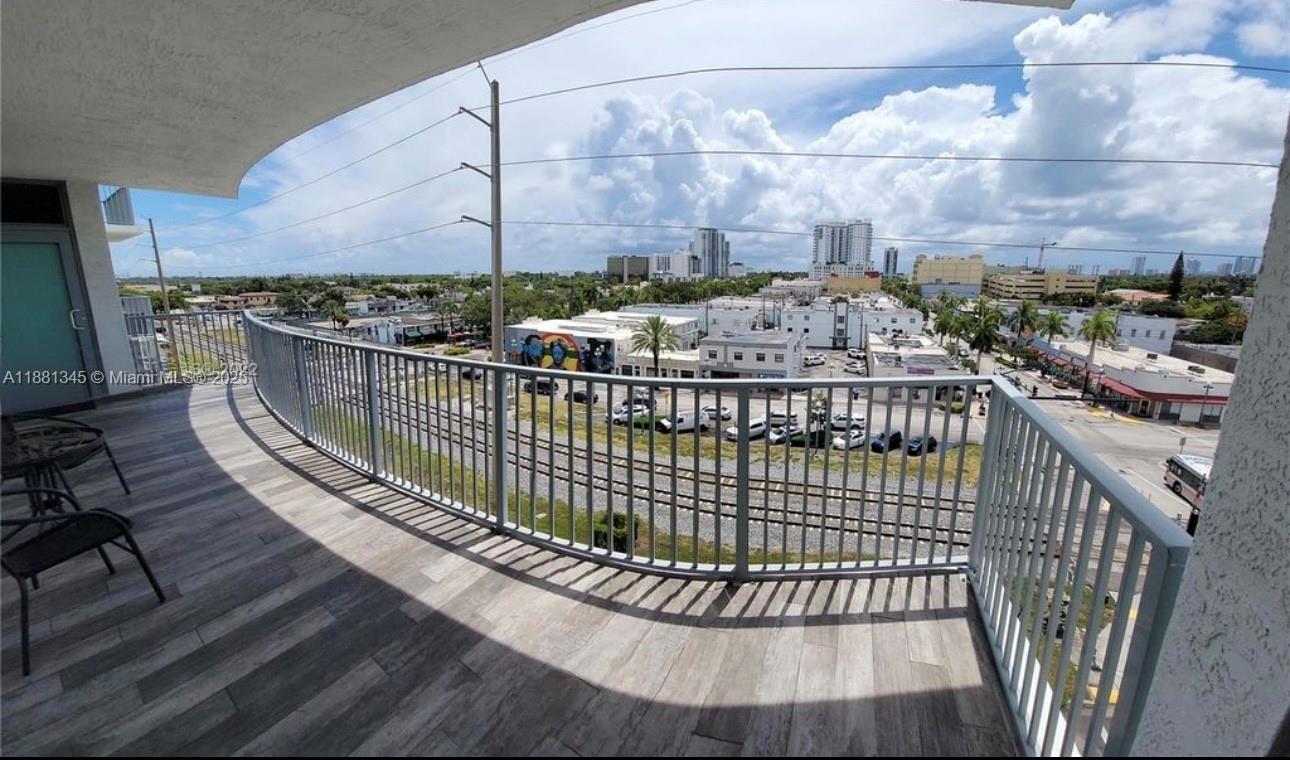 140 South Dixie Highway, Unit 519 Hollywood, FL 33020 - Photo 22 of 28 a view of balcony with furniture