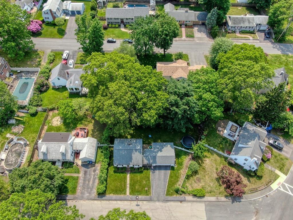 9 Laurel Road Braintree, MA 02184 - Photo 15 of 16 an aerial view of a house with yard