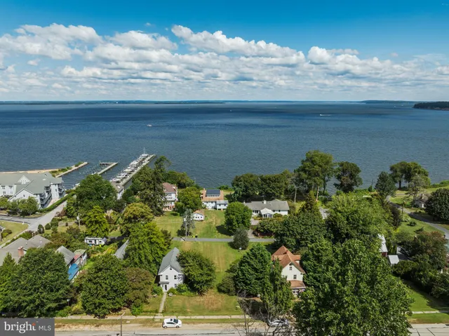 a yard with lots of green space