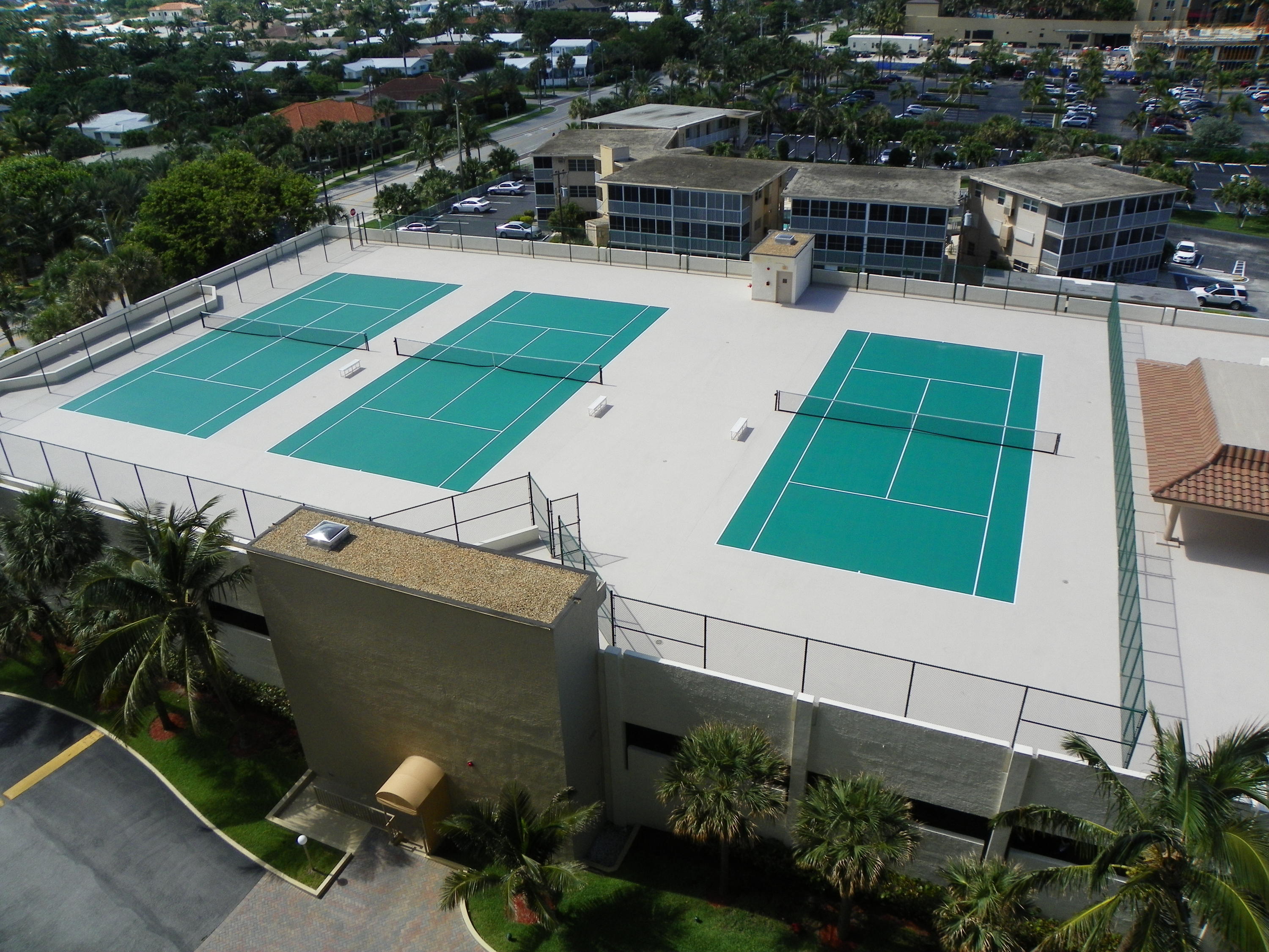 3400 North Ocean Drive, Unit 306 Riviera Beach, FL 33404 - Photo 42 of 52 an aerial view of a house with a yard