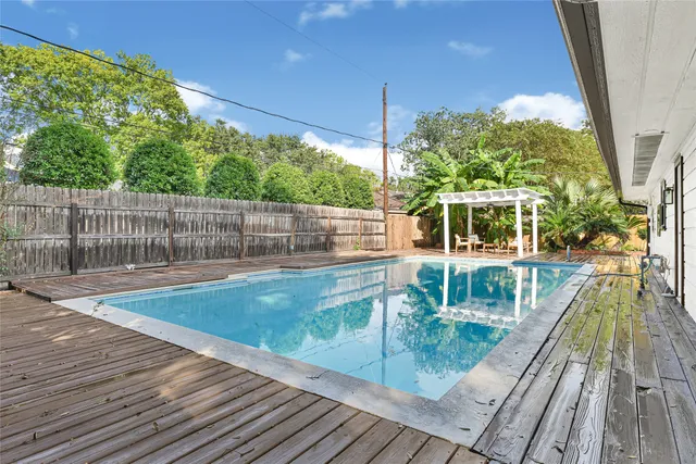 a view of a house with pool