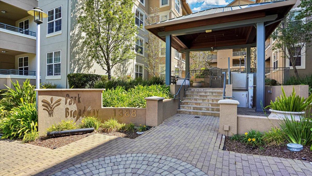 a view of outdoor space deck and tree