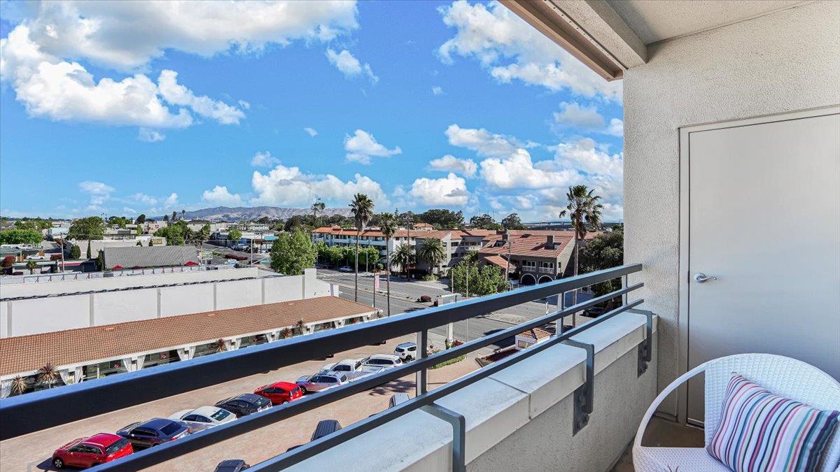 1388 Broadway, Unit 407 Millbrae, CA 94030 - Photo 22 of 28 a city view from a balcony