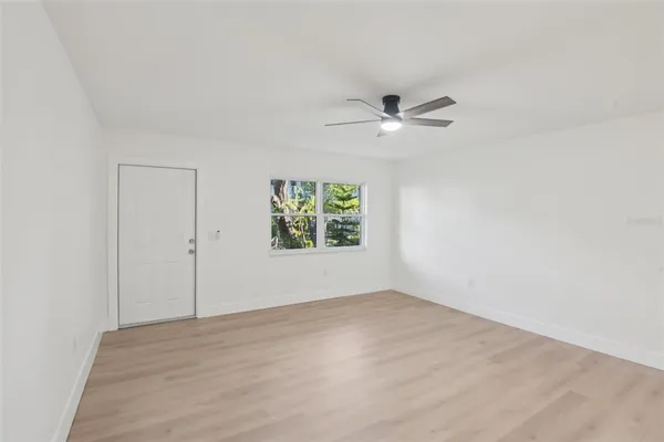 wooden floor in an empty room