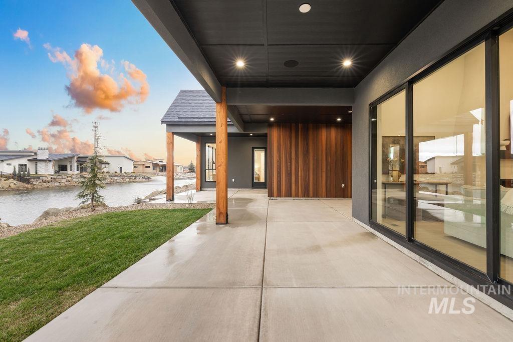 494 Century Avenue Middleton, ID 83644 - Photo 47 of 50 View of patio / terrace with a water view