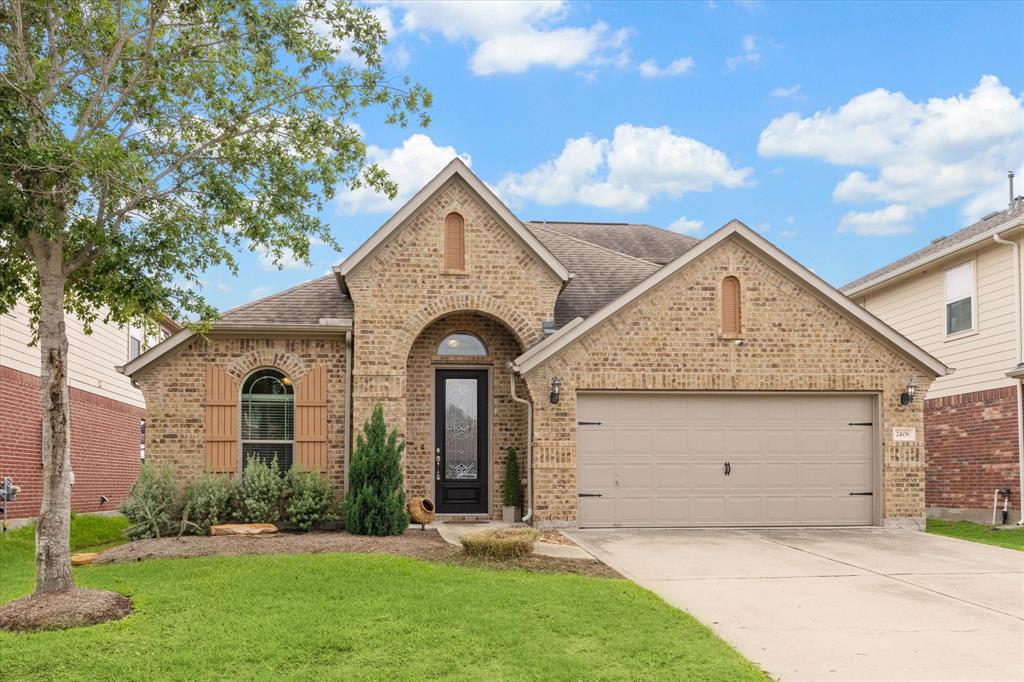 Welcome to 2406 Bluy Jay Ln  in Hawks Landing located south of 1-10 and north of Cinco Ranch.  Amazing upgrades offering a huge gameroom up and powder room.