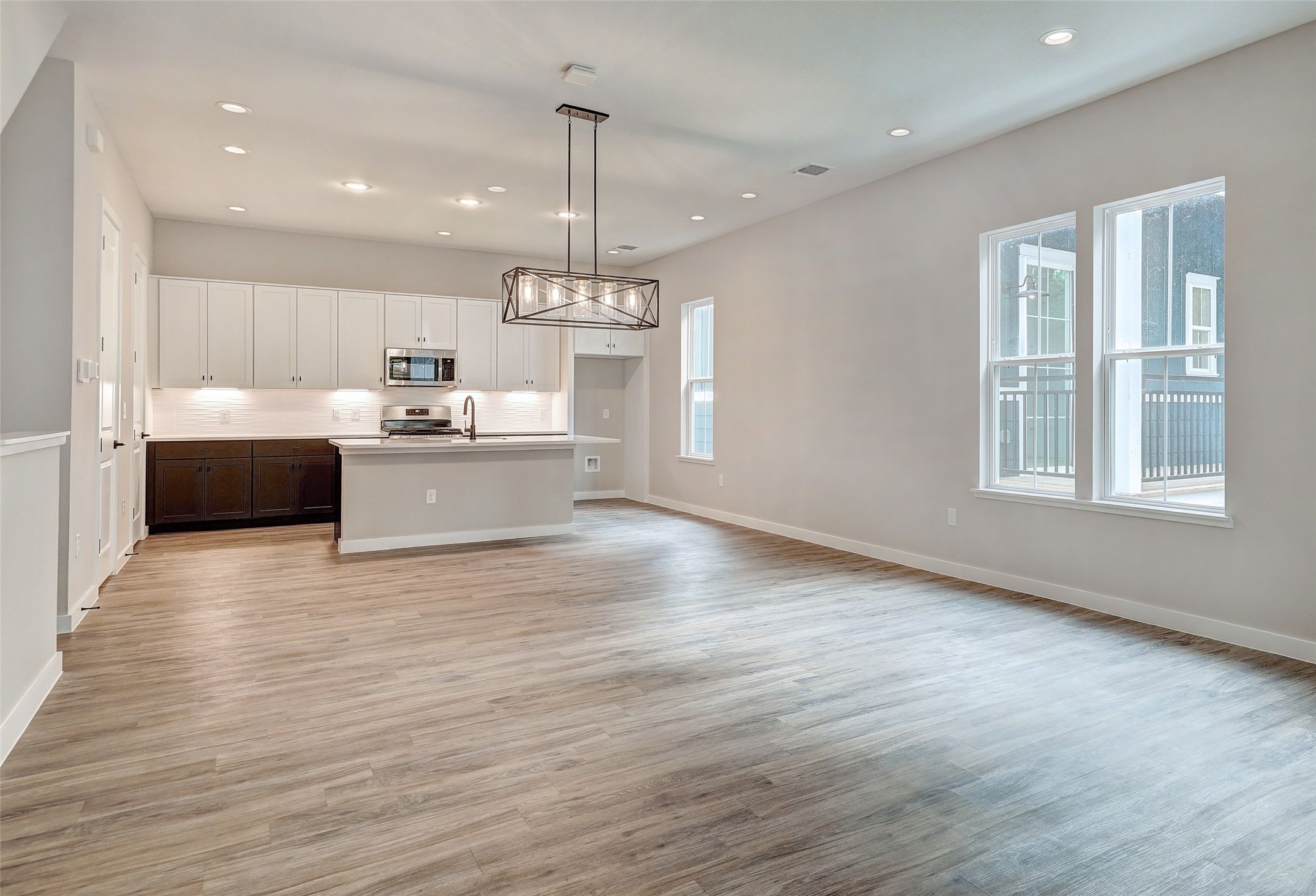 3809 Valley View Road, Unit 13 Austin, TX 78704 - Photo 11 of 30 Open concept living/din/kitchen