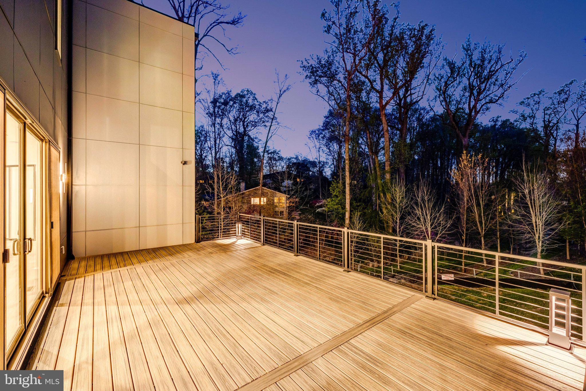 3525 Glenbrook Road Fairfax, VA 22031 - Photo 103 of 111 Deck and view via nights sky