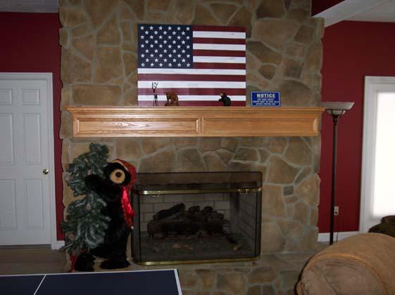 72 South Westridge Road Slatyfork, WV 26291 - Photo 16 of 22 Downstairs fireplace